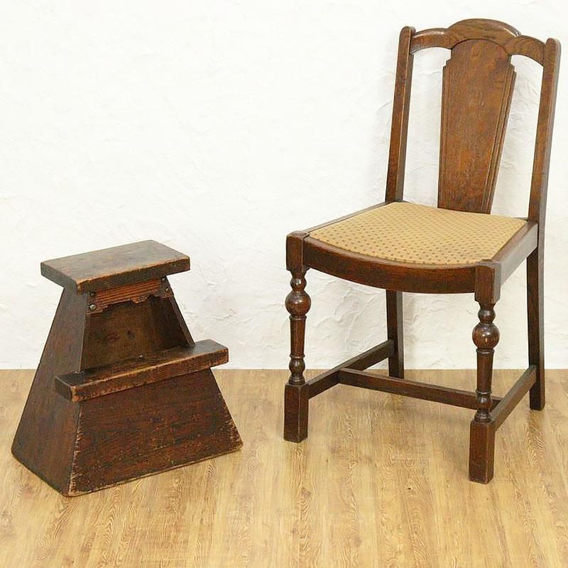 踏み台 日本の道具 古道具 飾り台 花台 明治 大正 アンティーク 和骨董