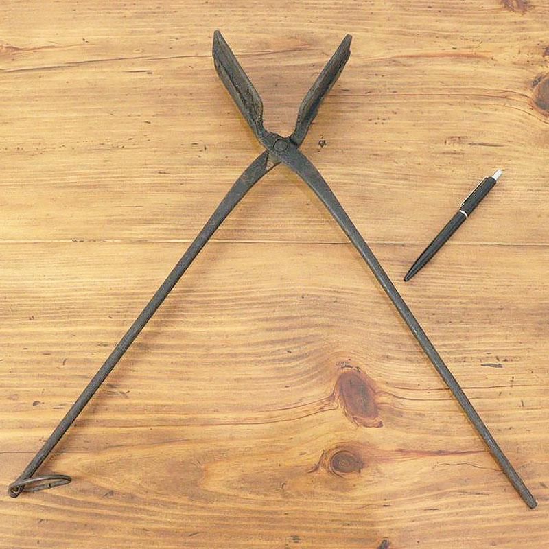 焼き型 日本製 昭和初期 四角レンガ模様 いろいろな道具