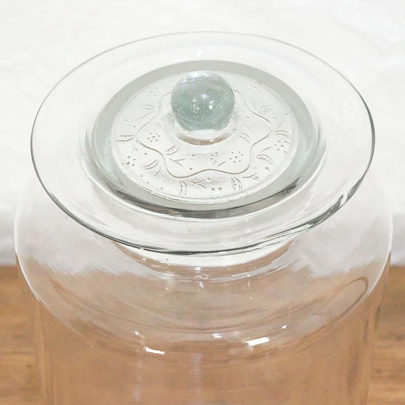 花瓶 縦長 ガラス瓶 昭和レトロ 直径20cm 高さ38cm