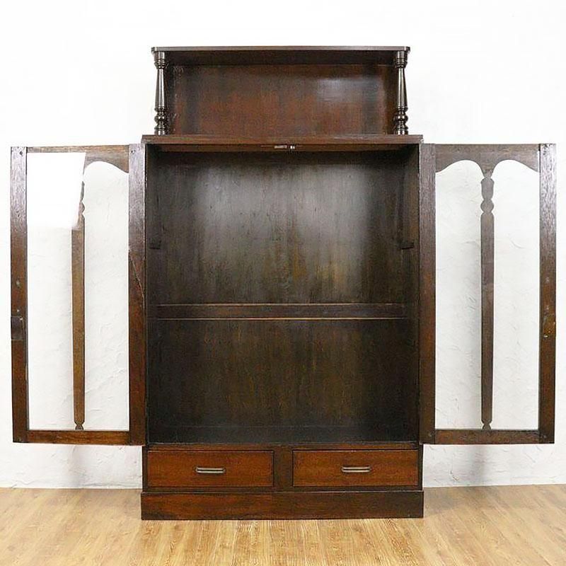 柱本箱 書棚 本棚 ブックケース クラシック 日本製 大正ロマン 昭和