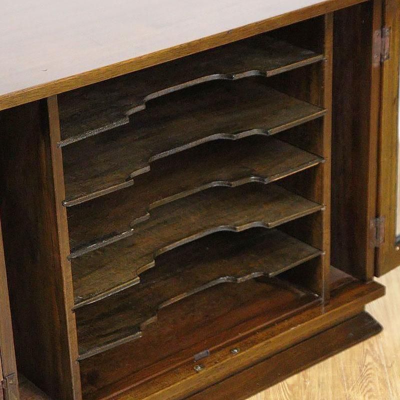 レコードキャビネット 日本製 アールデコ 昭和レトロ 木製家具