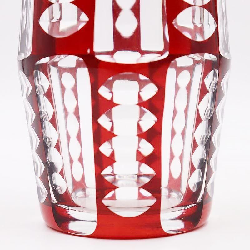 リキュールボトル 大正ロマンの切子模様 アンティーク