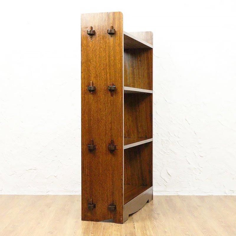 くさび小本棚 書棚 シェルフ 大正・昭和 日本製 シンプル ミニマル