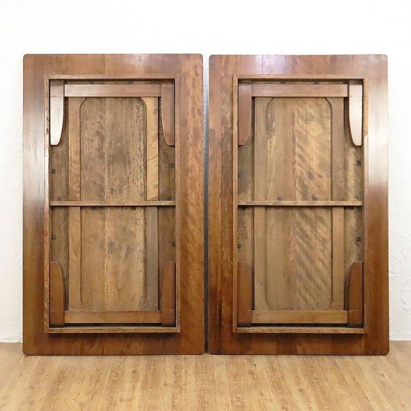 昭和レトロの大型角ちゃぶ台 木の温もりあふれる和ローテーブル