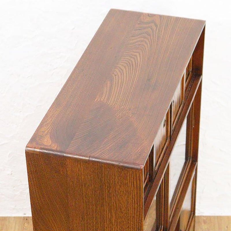 茶箪笥 日本製 黒柿 大正昭和レトロ 民芸