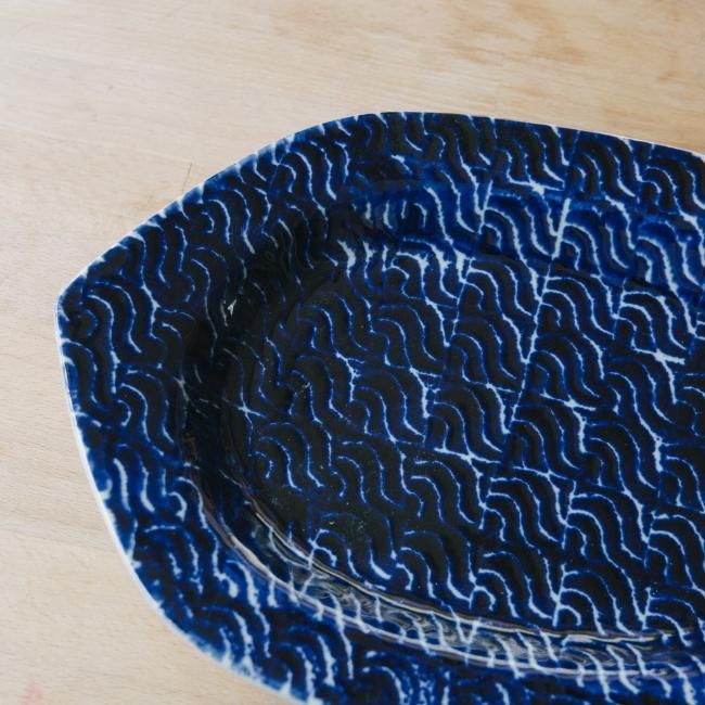 Arabia Gunvor Olin-Gronqvist fish plate/ アラビア グンヴァル