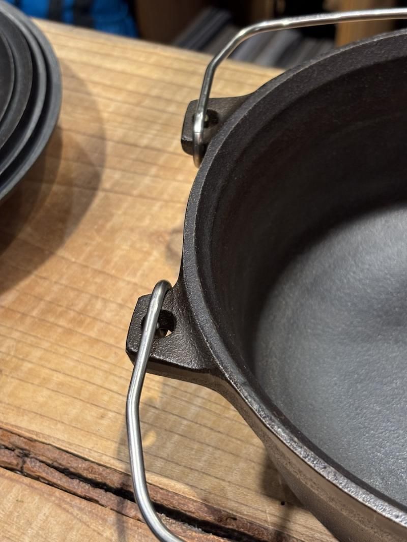 snow peak スノーピーク＞ 和鉄ダッチオーブン24 | 中古アウトドア用品