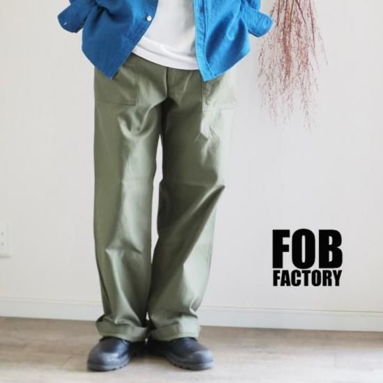 F.O.Bの新たな定番ベイカーが登場】F.O.B factory(エフオービー