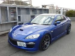 クラブスポーツ エアロボンネット (FRP／RX8) - LEG MOTOR SPORT｜（有