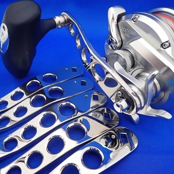 嶋田ハンドル オシアジガー用クランクタイプ（ステンレス）※リテーナー