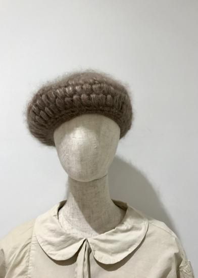 Sugri シルクモヘア ベレー帽 sugri シルクモヘアベレー帽 (gray