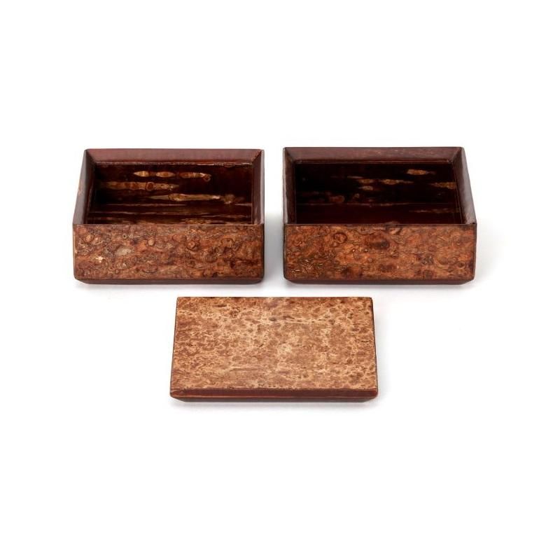 レア品 昭和レトロ D&A YOSHIKAWA 木製 ミニドレッサー小物入れ葡萄