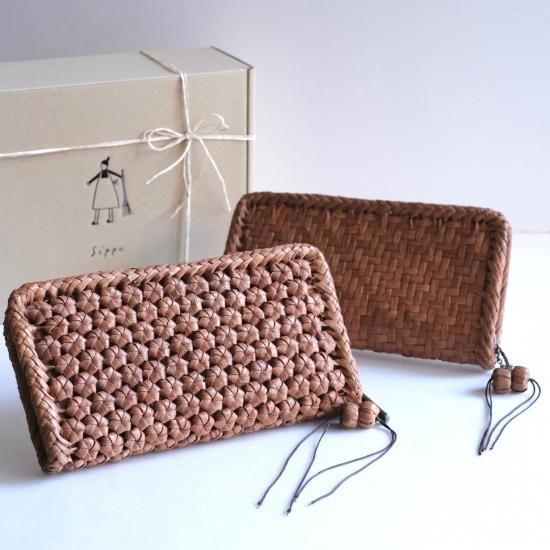 四歩ギフト（山葡萄 長財布） - お食事と日用品 四歩 オンラインショップ