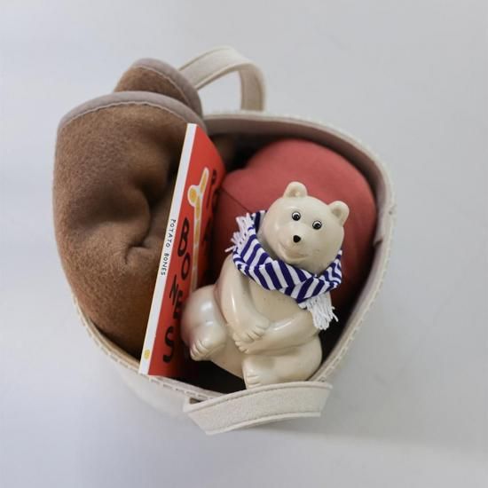 数量限定！2025年マフラー付きフィンランド生まれの白くま貯金箱 by