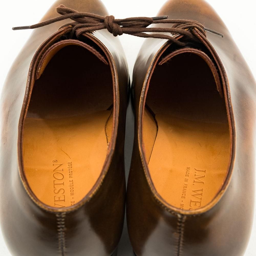 ジェイエムウエストン 402 フローラライン ホールカット ブラウン