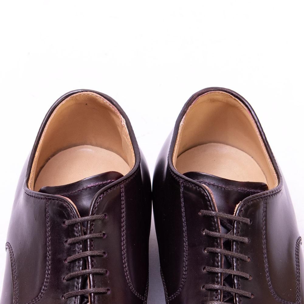 オールデン 56201 パンチドキャップトゥ コードバン バーガンディ