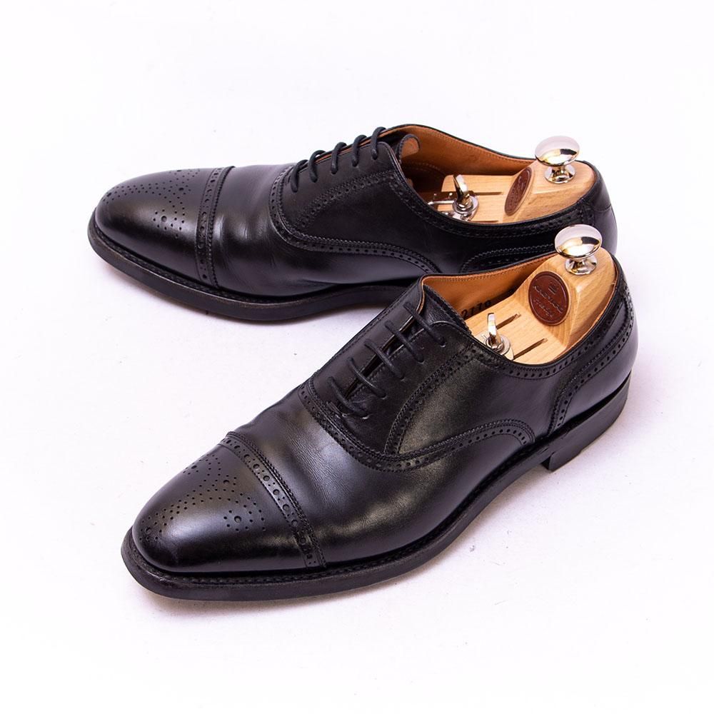 スコッチグレイン 2770 セミブローグ ブラック シャインオアレイン