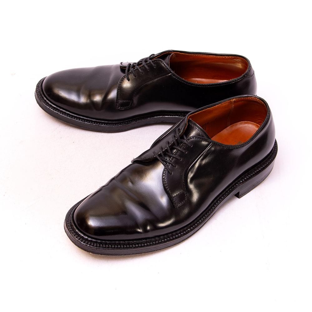 オールデン 9901 プレーントゥ ブラック コードバン サイズ8.5E - 中古