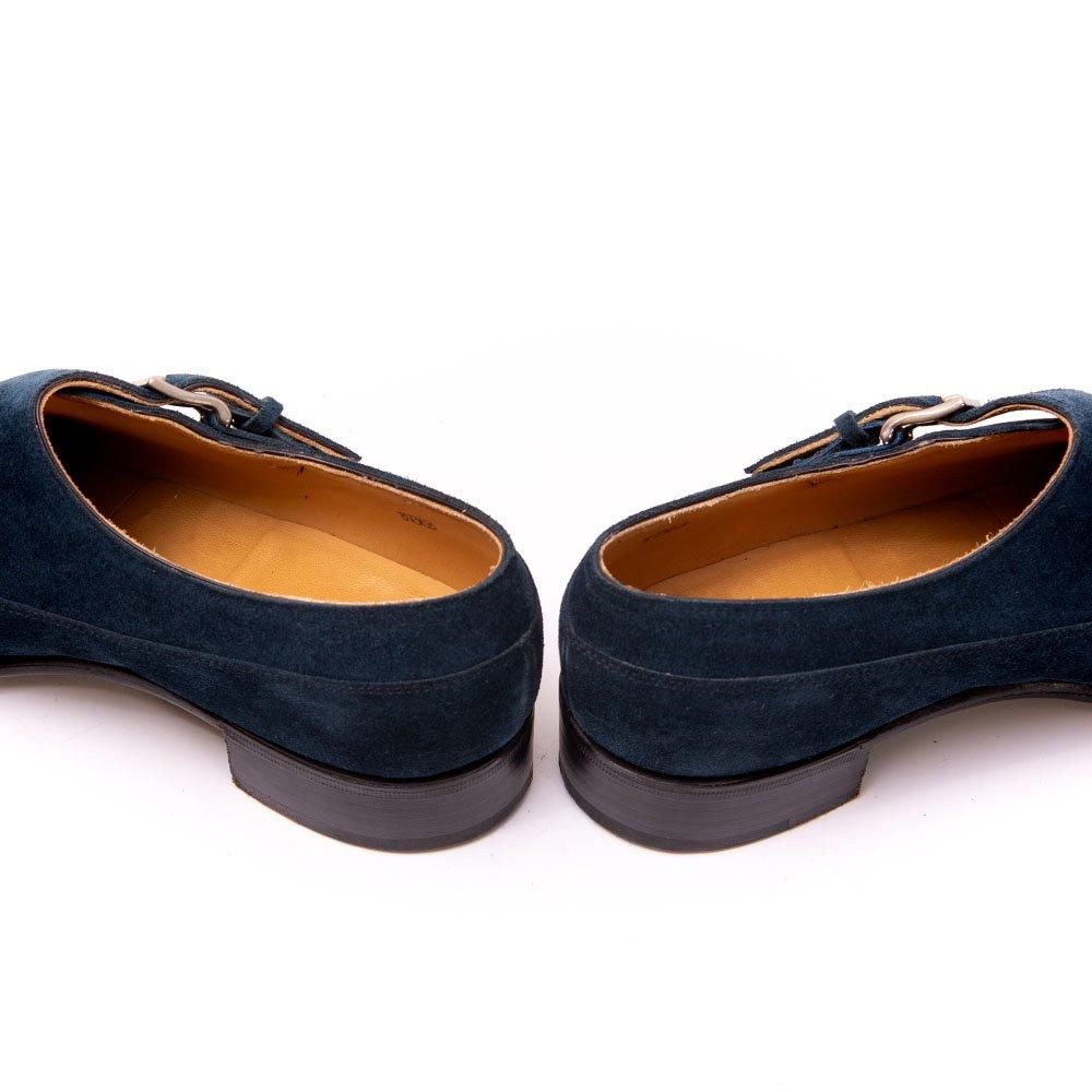 ジョンロブ BERKLEY(バークレー)サイドモンク シングルモンク ブルー