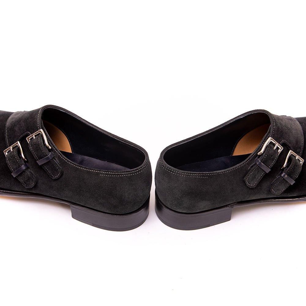 ジョンロブ CHAPEL(チャペル)ダブルモンク ミッドナイトスエード JAPAN