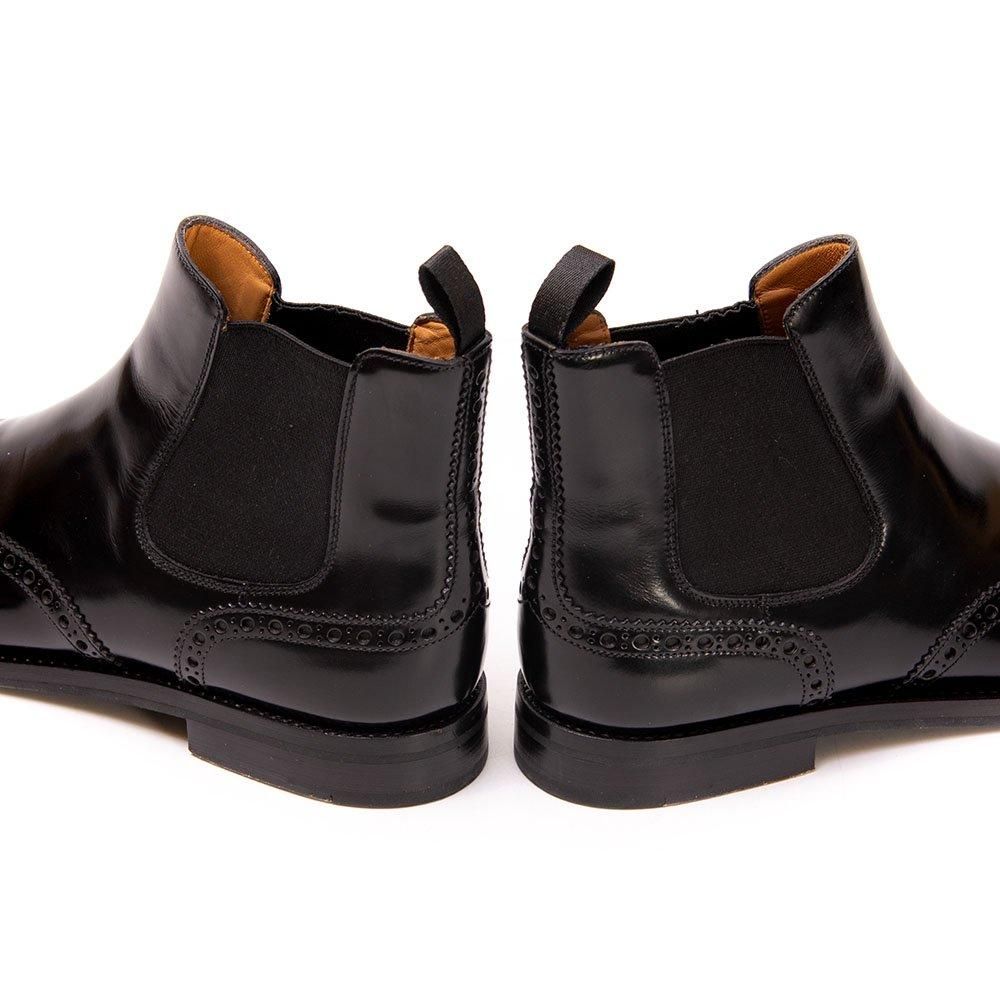 チャーチ KETSBY(ケッツビー)サイドゴアブーツ ブラック ポリッシュド