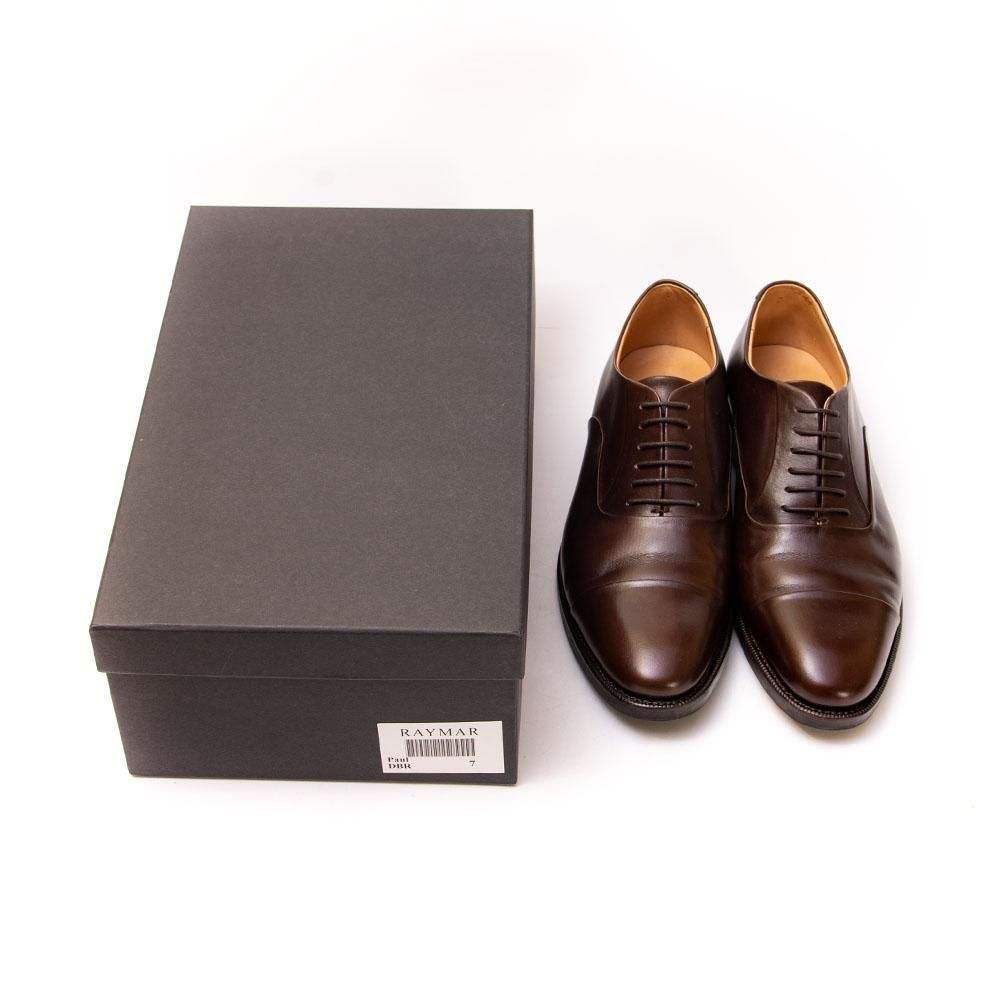 レイマー PAUL ストレートチップ ダークブラウン レベルソ仕上げ