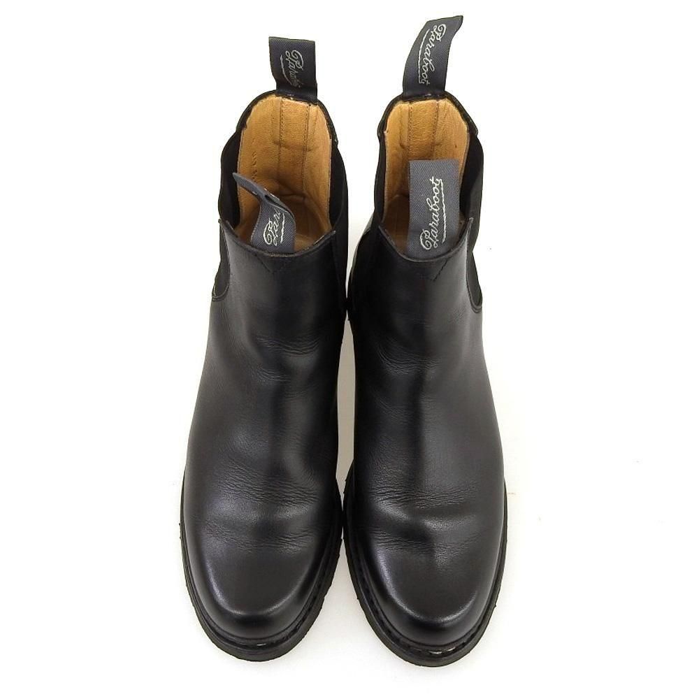 パラブーツ VILLETTE(ヴィレット)サイドゴアブーツ ブラック レス