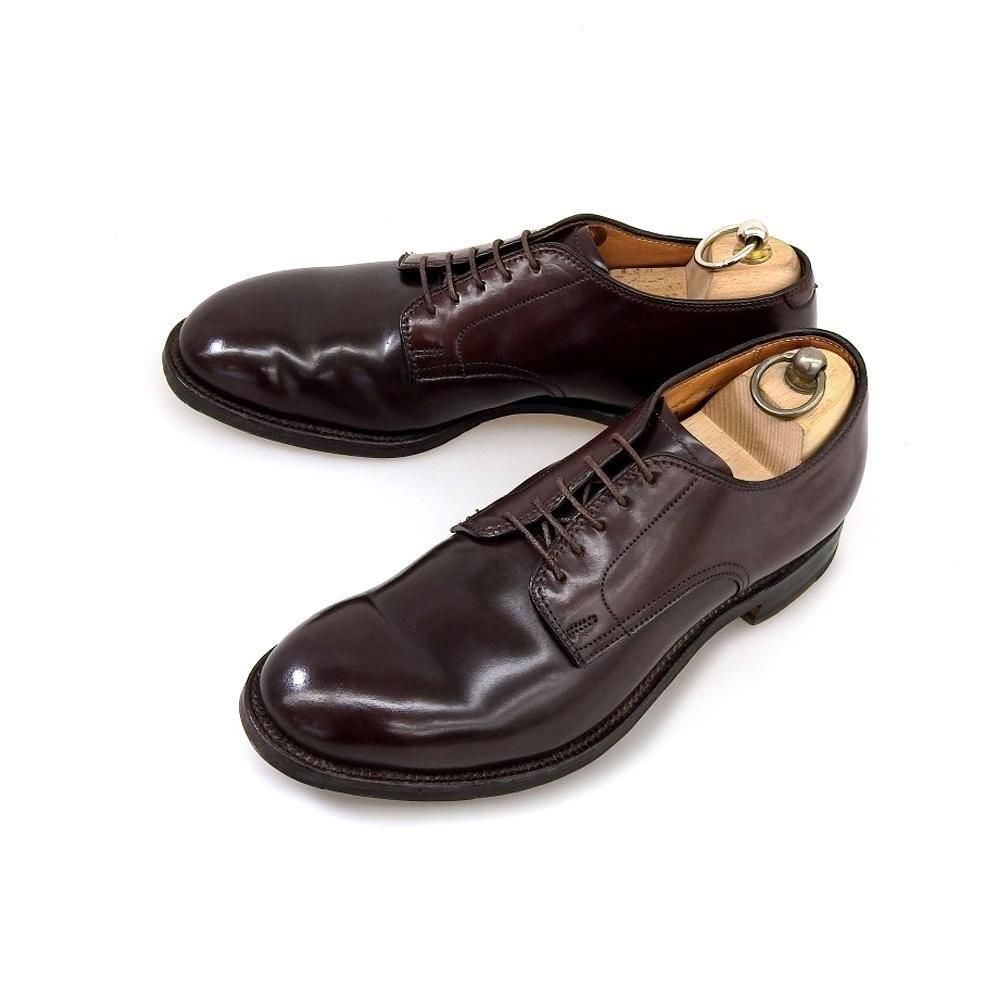 オールデン 5350 プレーントゥ バーガンデイ コードバン