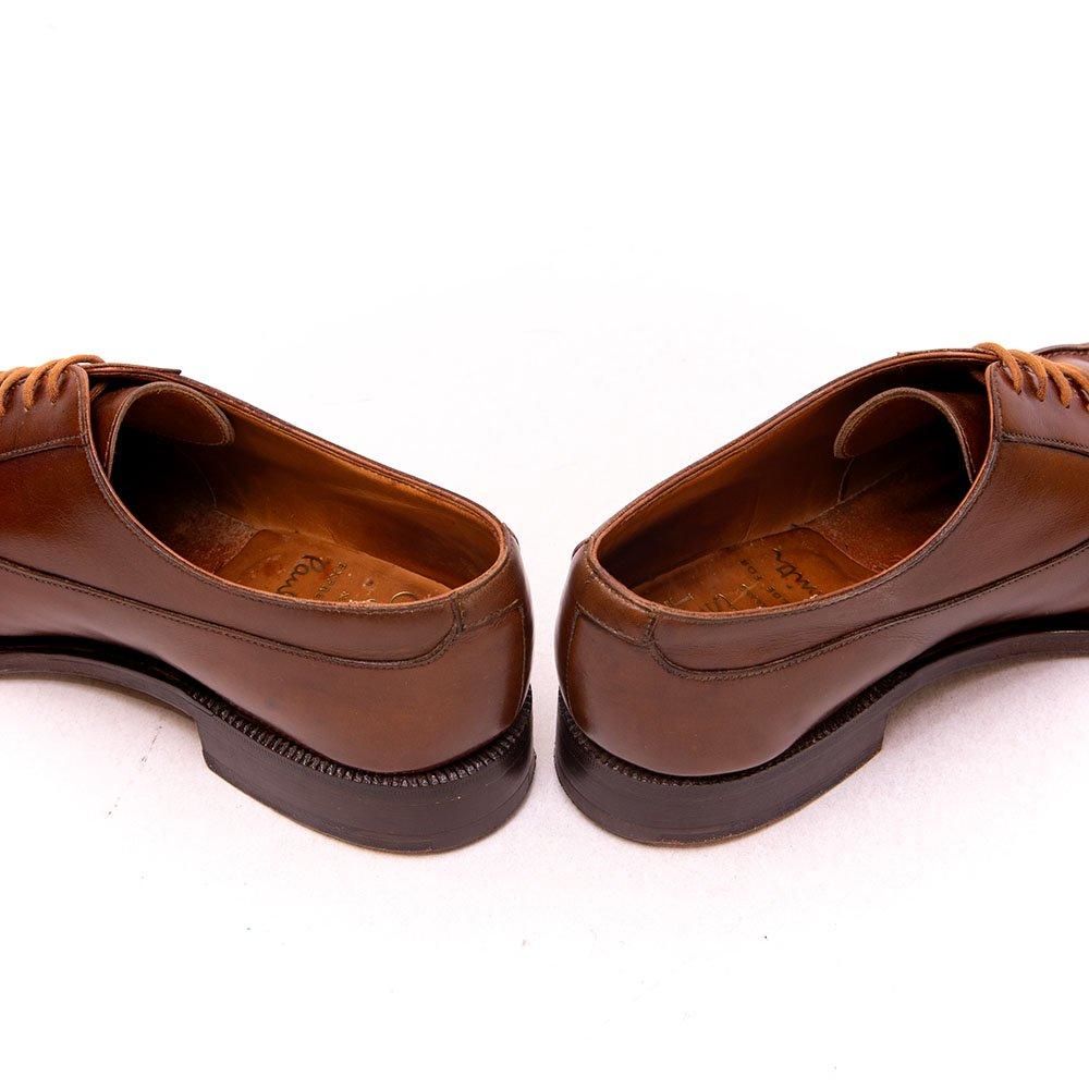 クロケット＆ジョーンズ Uチップ スワンネック ブラウン Paul Smith