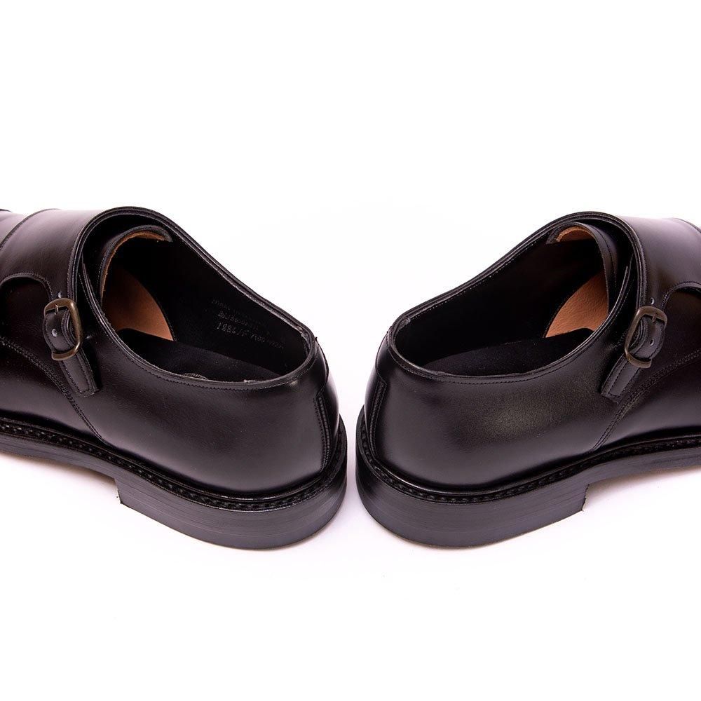 ジョセフ チーニー BLISWORTH(ブリスワース) ダブルモンク ブラック