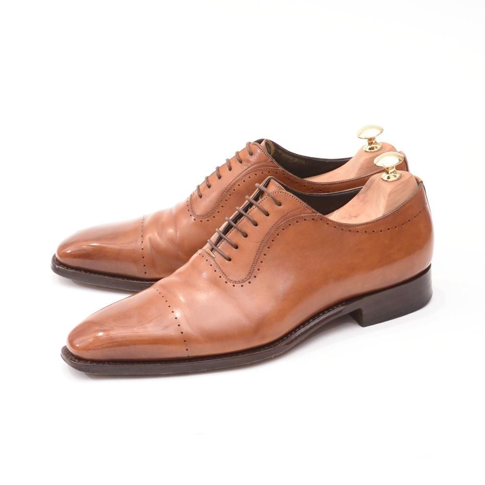 サントーニ ビームス別注 チゼルトゥ ストレートチップ サイズ7F