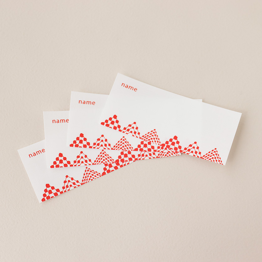 入園グッズ用ネームワッペン] アイロン接着タイプ：4枚セット