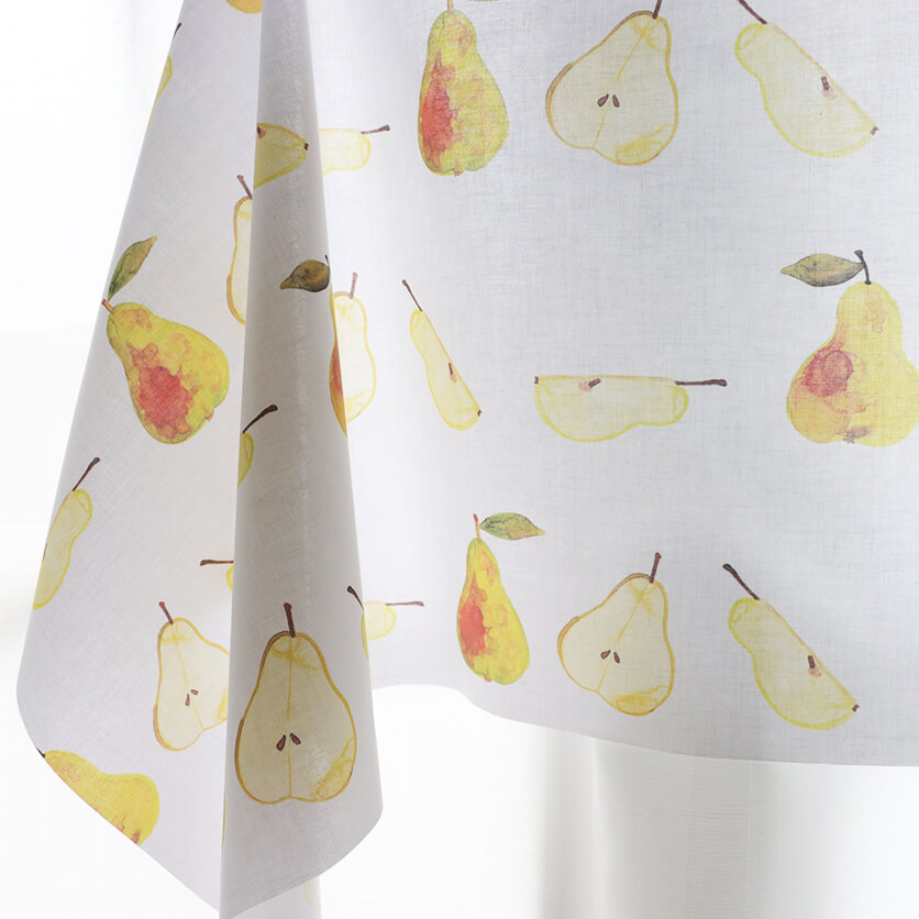 洋梨 フルーツ柄- 布・生地の通販サイト：nunocoto fabric