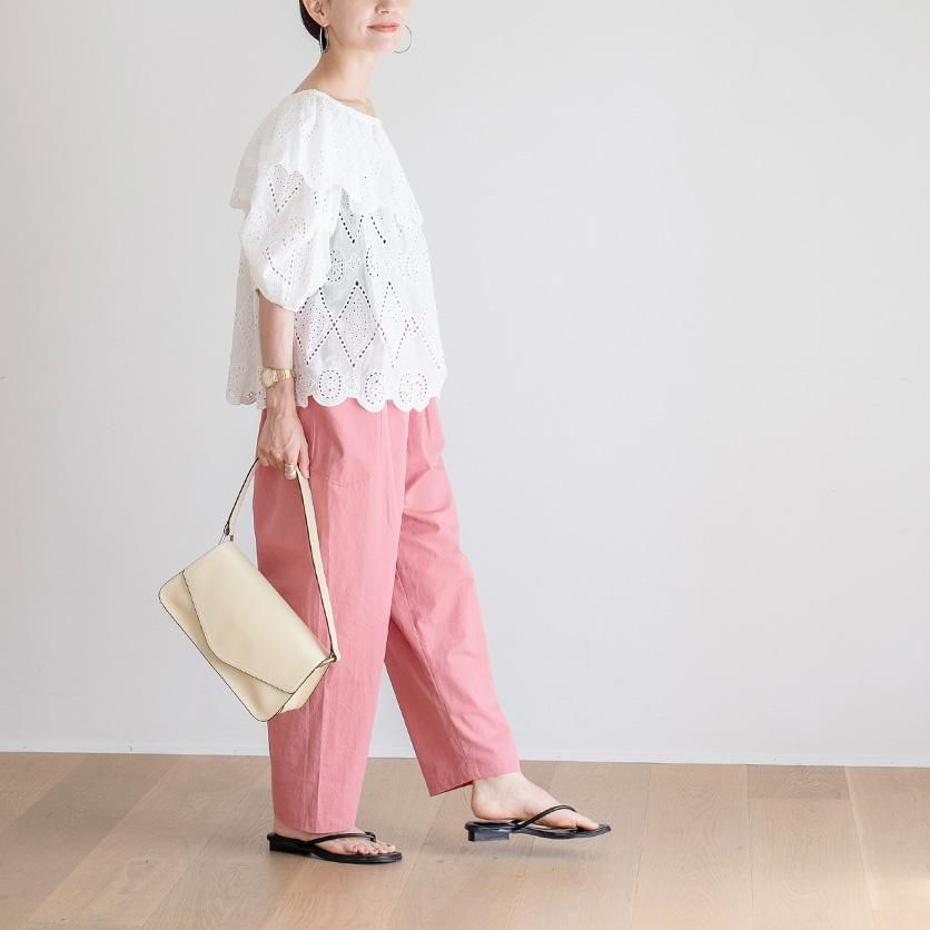 ホームソーイング型紙シリーズ】No.062_ゆったりクロップドパンツ