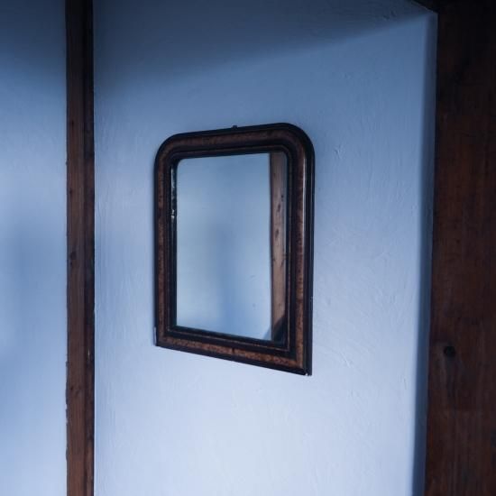 フランスアンティーク ルイフィリップ様式 フレームミラー - 不二家