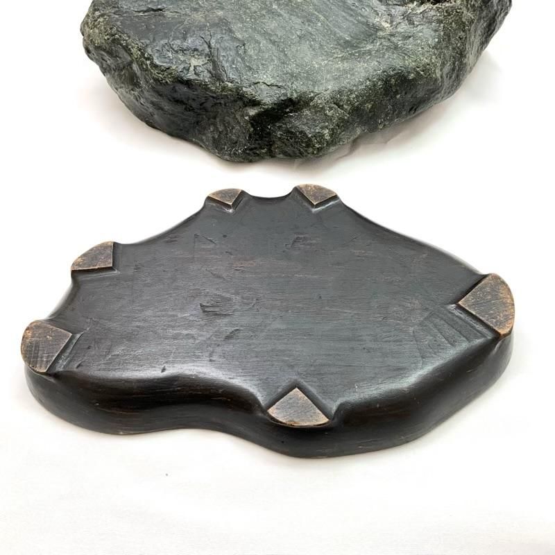 神居古潭石 (輝緑) 原石 】 かむいこたん 北海道 きりょく 置物 鑑賞石