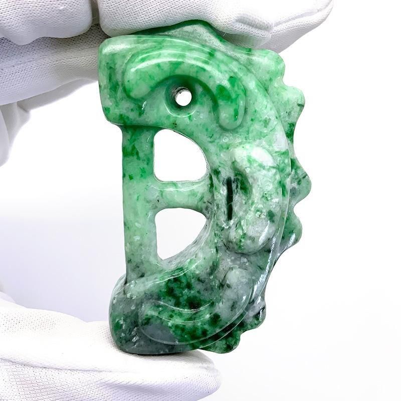 糸魚川青翡翠12mmと出雲瑪瑙碧玉12mmのブレスレツト 出雲瑪瑙碧玉