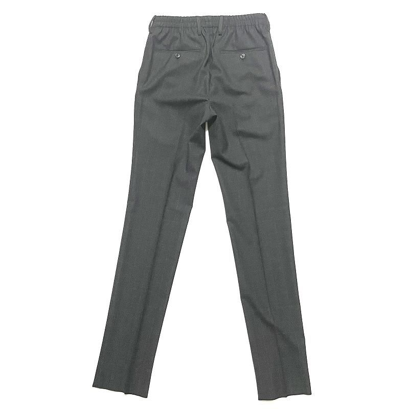 LARDINI ラルディーニ EASY WEAR グレンチェック ストレッチウール