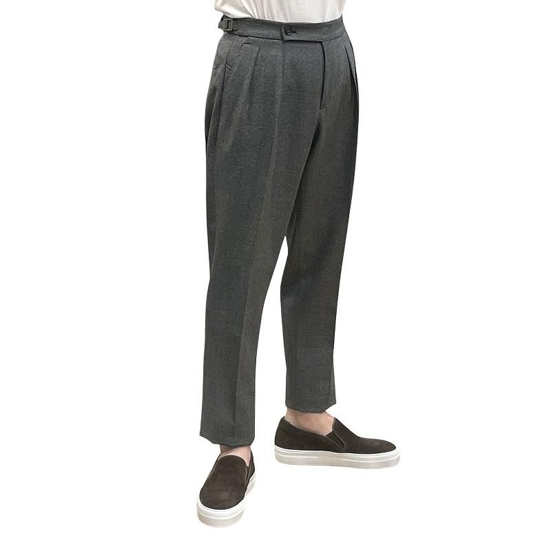 BERWICH ベルウィッチ SCOTCH スコッチ シャークスキン 2プリーツ