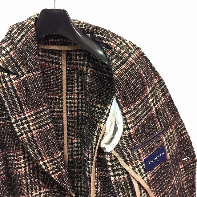 TOMORROWLAND トゥモローランド メンズ グレンチェック チェスター