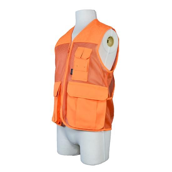 暑い時期でも使用可能なメッシュ生地を多用 TAGAMI Orange Mesh Vest