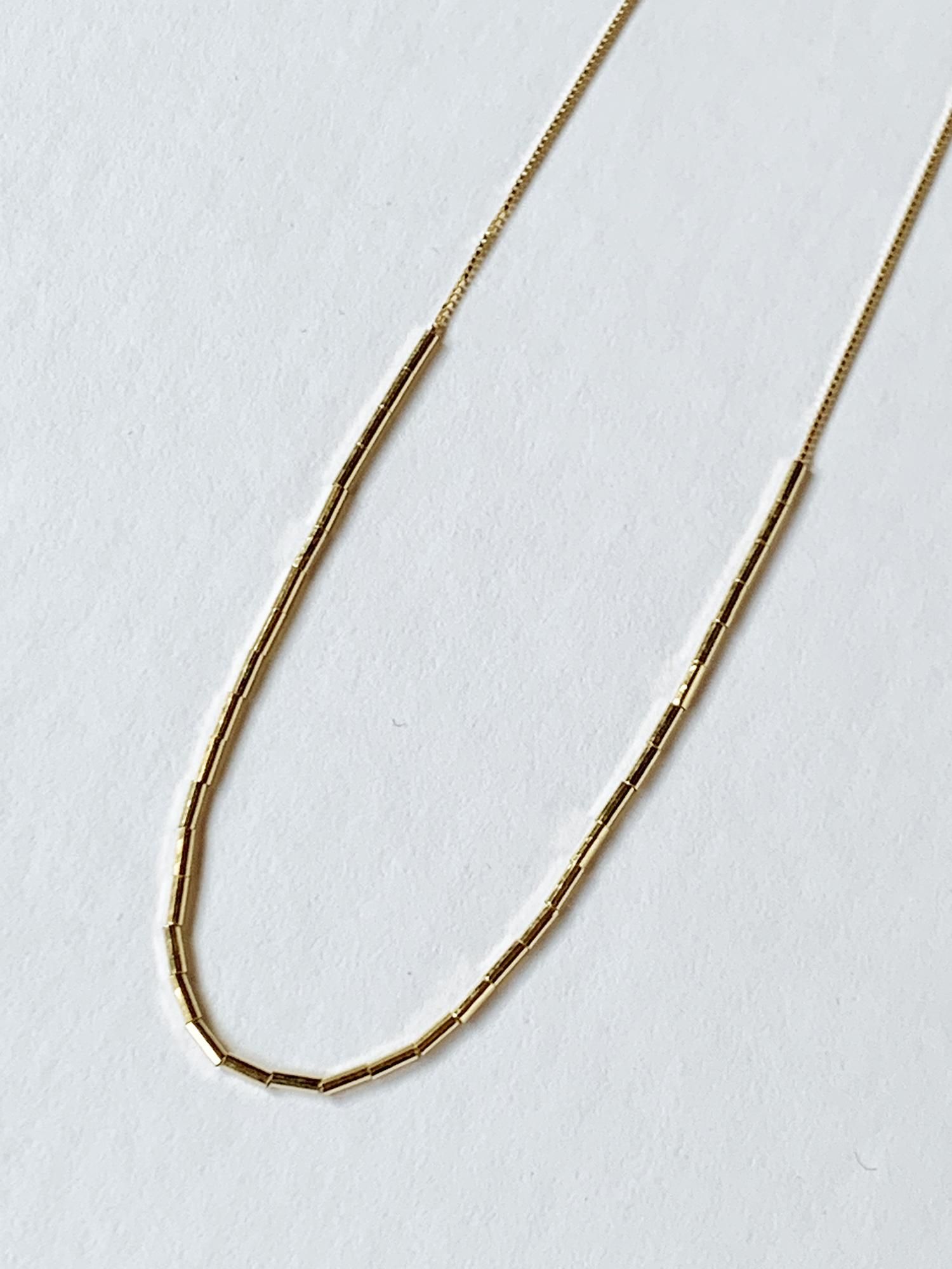 HISPANIA / Dazzling chain necklace / 420mm - GIGI Jewelry