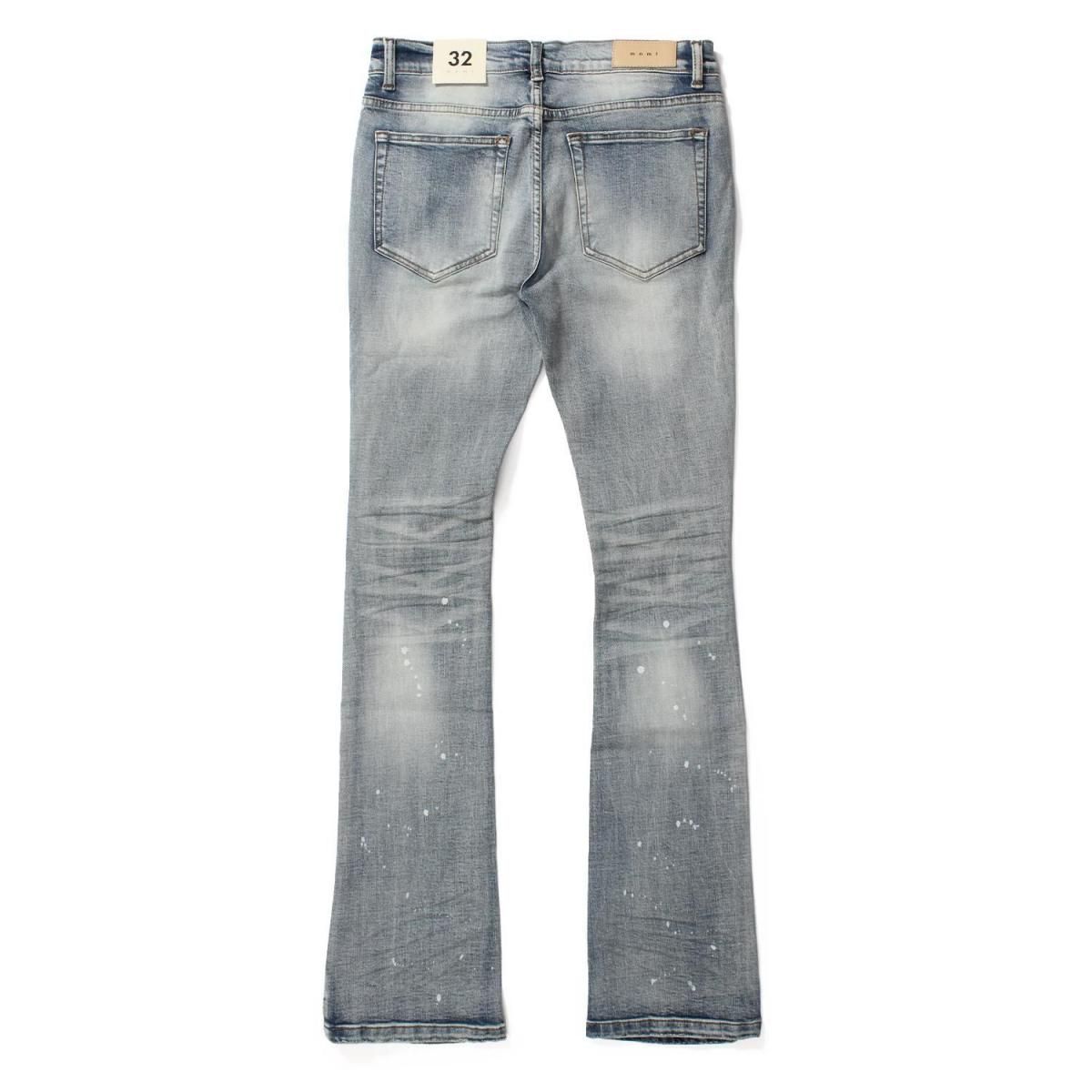 mnml] X598 Skinny Stacked Denim Blue (28～38インチ) - DOPE TOKYO