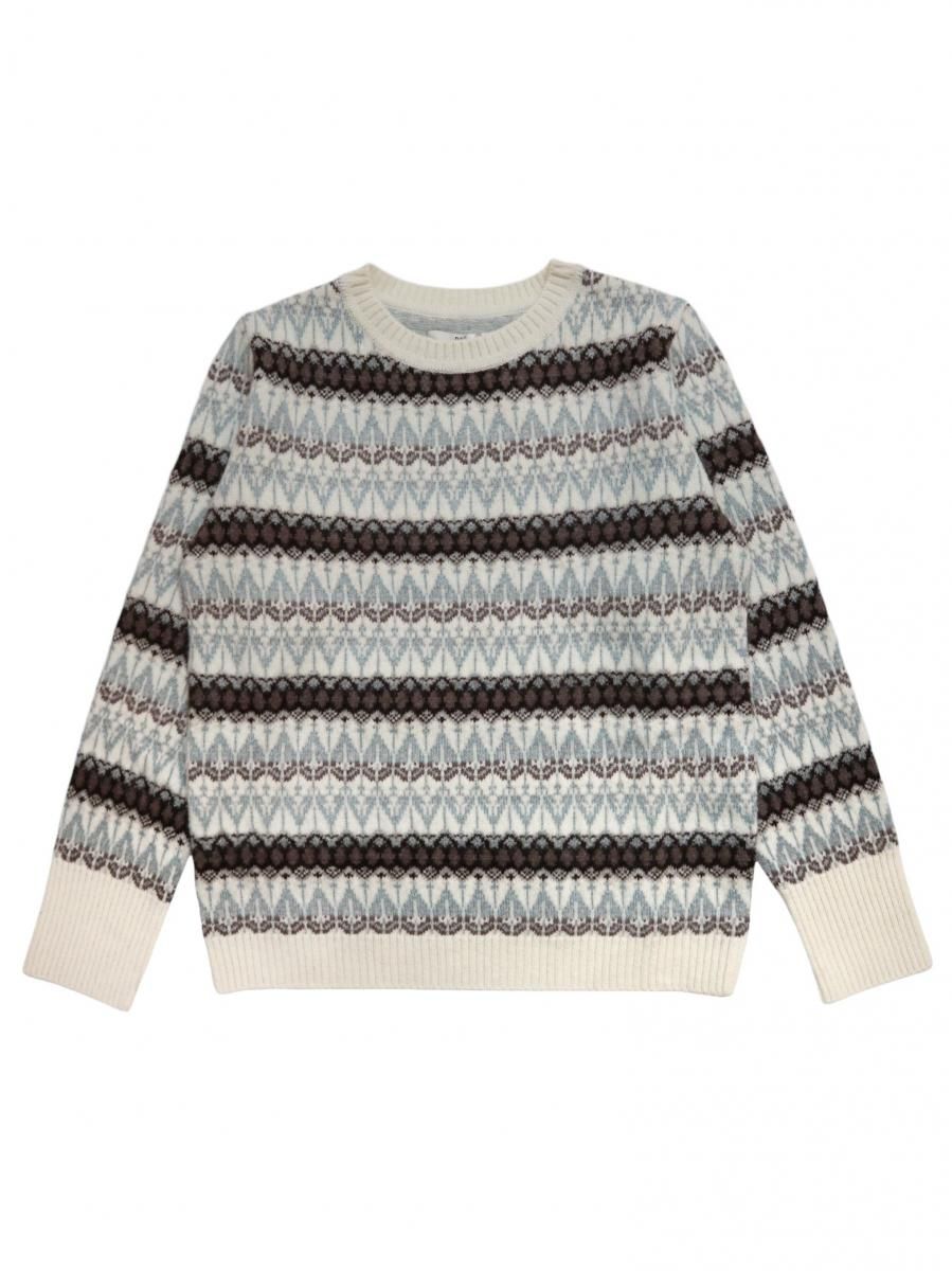 pelleq / jacquard knit jumper - ReVoLuTioN