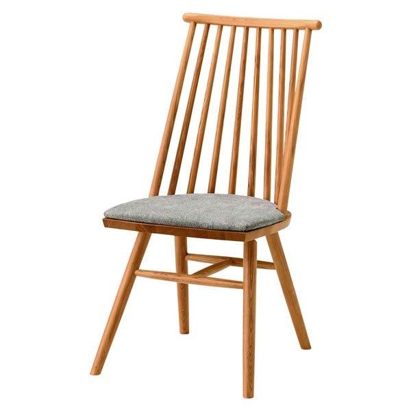 ラララ 木製彫刻入りチェア 椅子 木彫り 手彫り 1脚 木製Z字デザイン