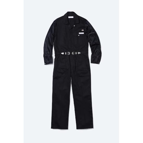 TOGA 【トーガ】 TOGA×DICKIESコラボ JUMPSUIT DICKIES SP BLACK (TC32