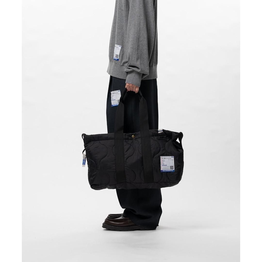 in・stru(men-tal). |イン・ストル (メンタル) . Quilted Ripstop Bag