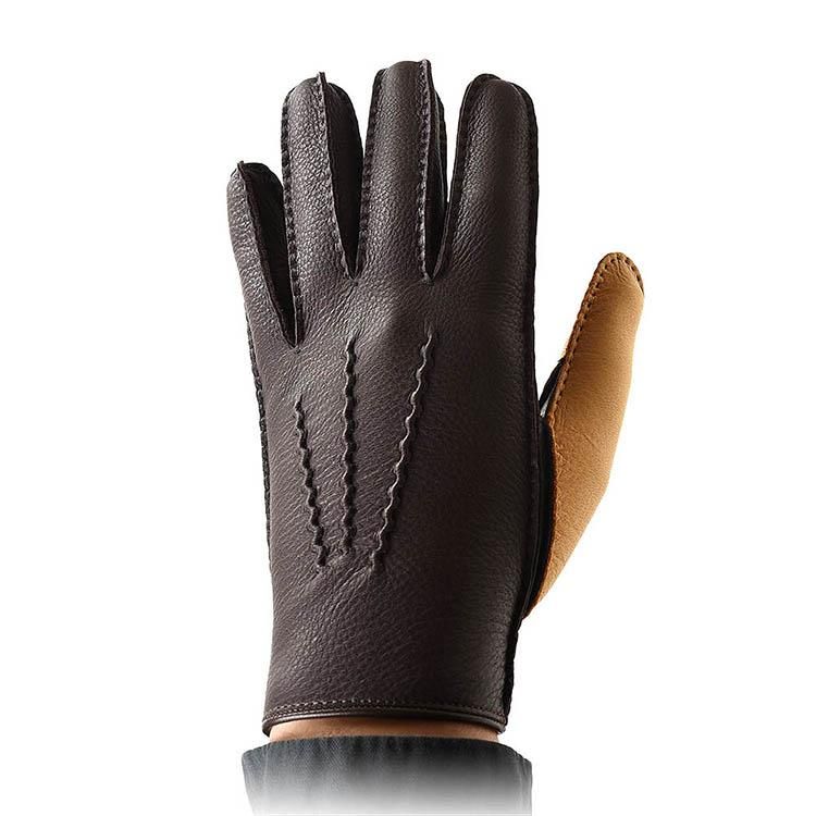 デンツ 15-2026 ディアスキン コンビ手縫い【BARK×CORK】メンズ