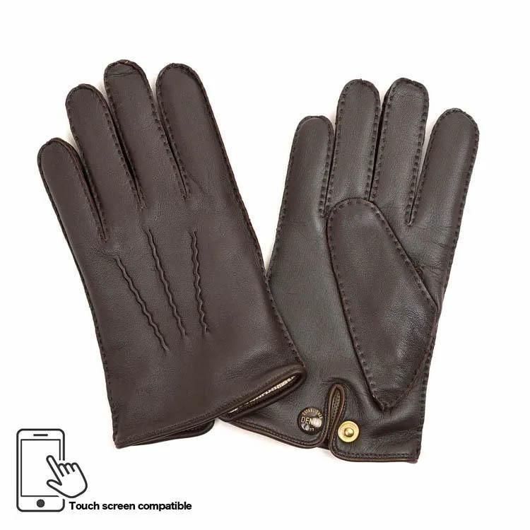 タッチスクリーン対応)】デンツ 15-2041 ヘアシープ×カシミアBROWN