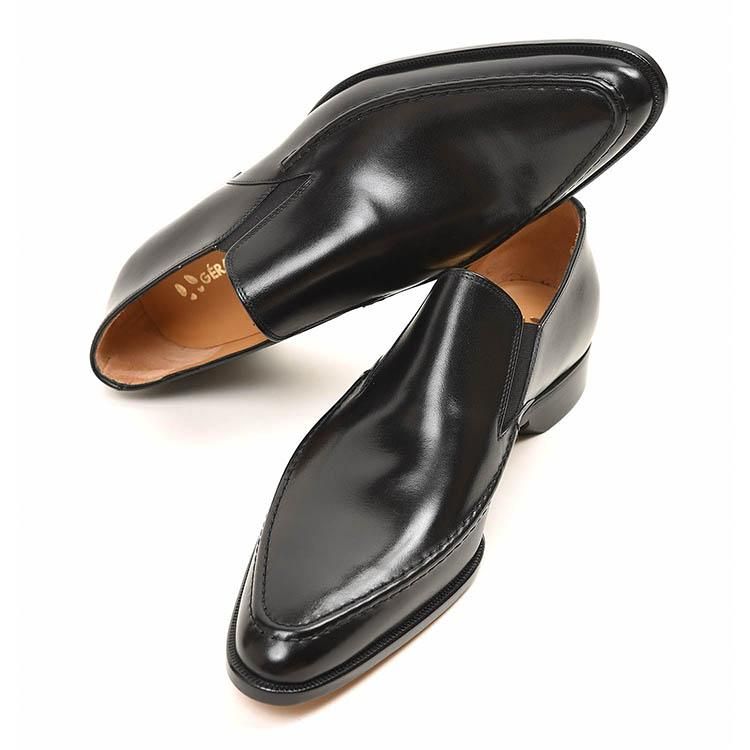 ジェラール・セネ LEAGUE BOX BLACK (メンズ) スリッポン